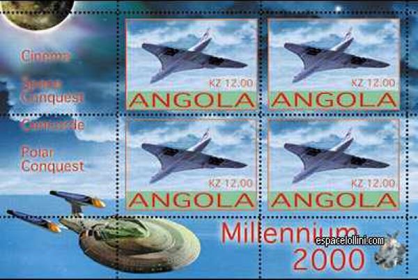 Star Trek stamps from Angola