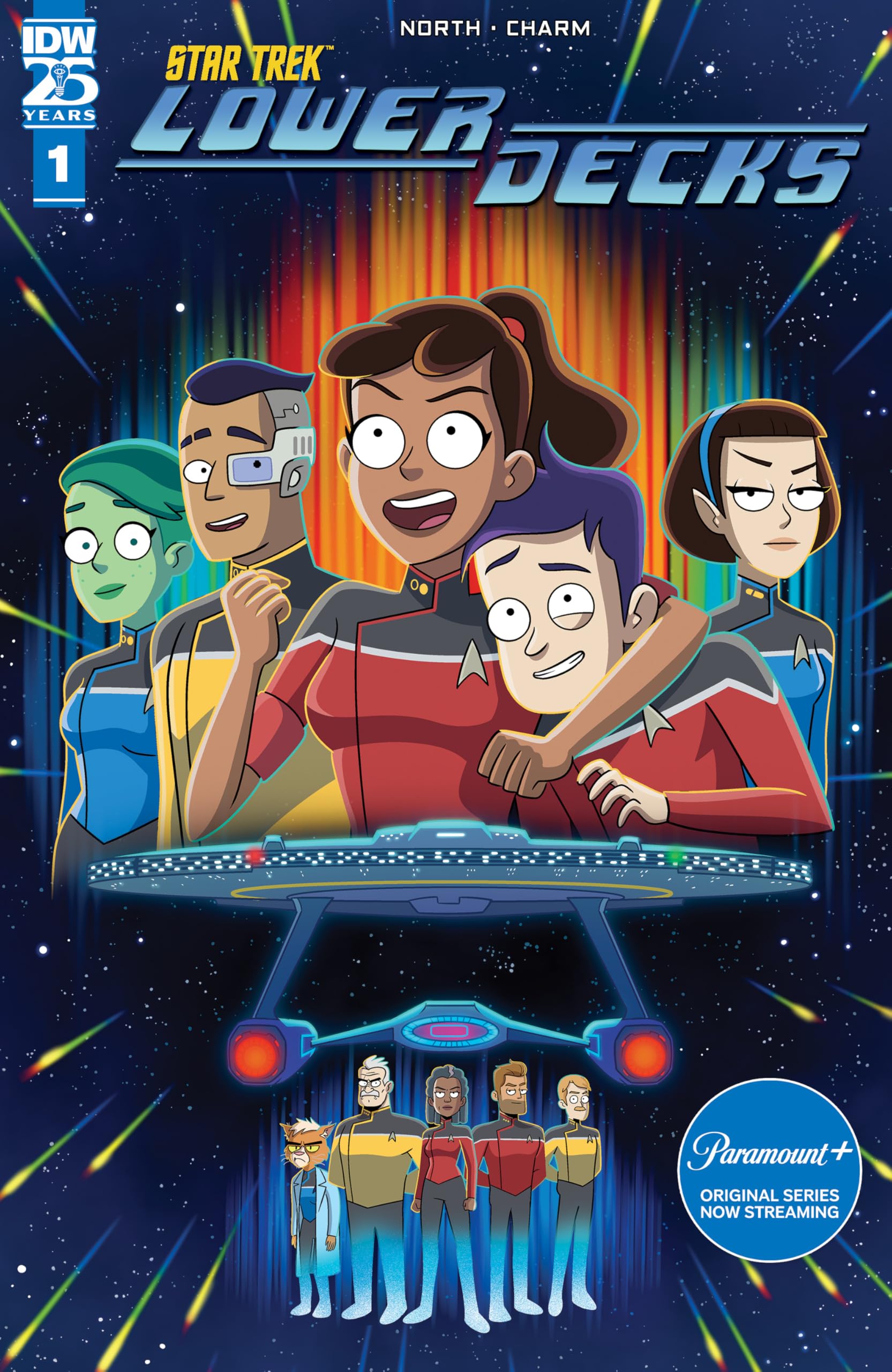 Star Trek: Lower Decks (2024-) #1 comic book cover