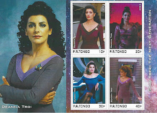 Star Trek Stamps from Tongo