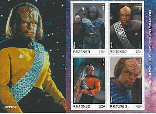 Star Trek Stamps from Tongo