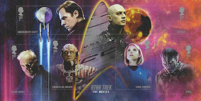 Star Trek Stamp from United Kingdom