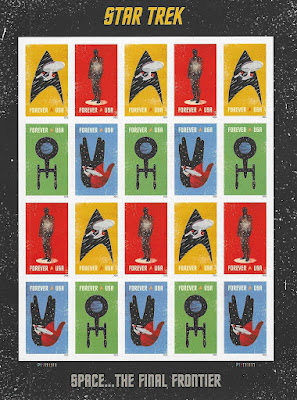 Star Trek Stamp from United States of America